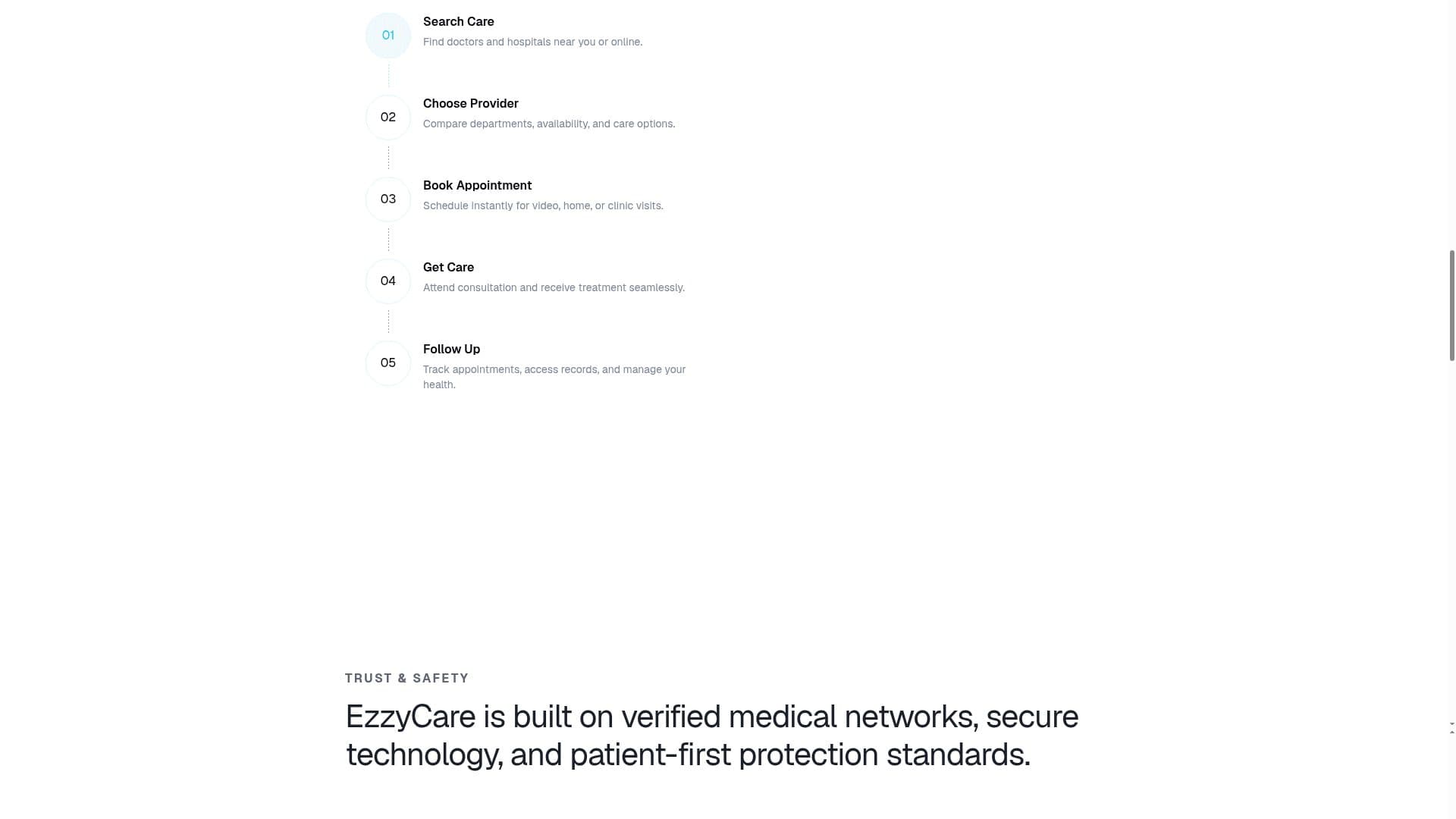 Hospital and enterprise experience