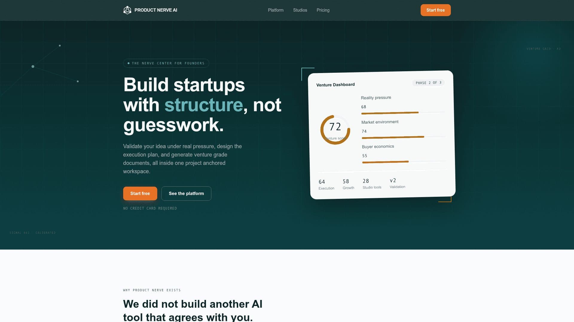 ProductNerve AI product screenshot